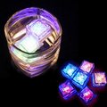 LED Flash Light up Glow Custom Ice Cube
